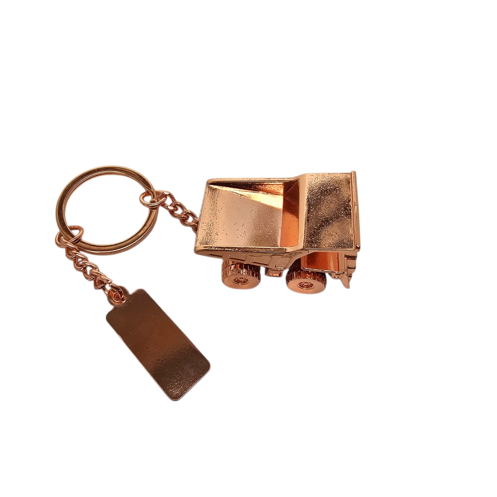 Llavero Camión Minero 3D Cobrizado | Regalo Minero Original