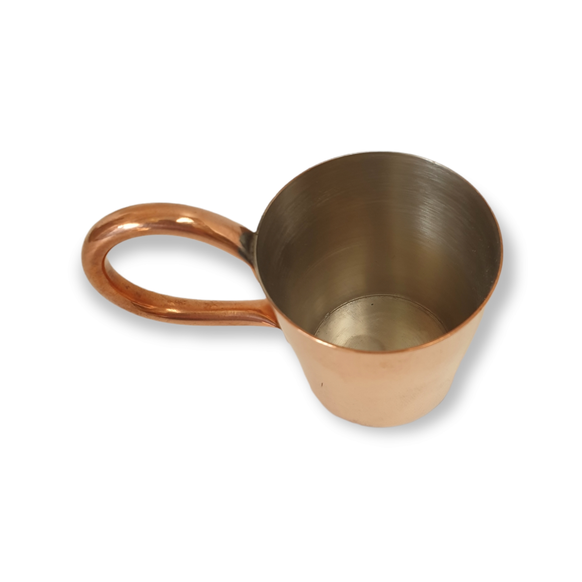 Mini Tazon Metalico Cobrizado